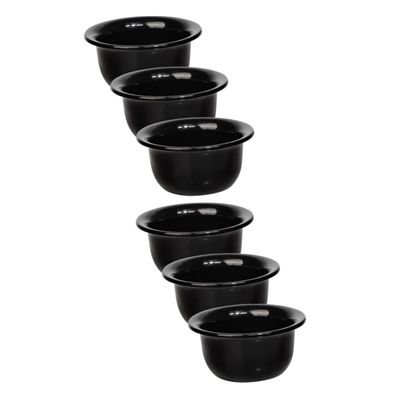 Didiseaon 2sets Men's Shaving Bowl Shaving Mug Marble Soap Bowl Reusable Cup Tool 3pcs*2
