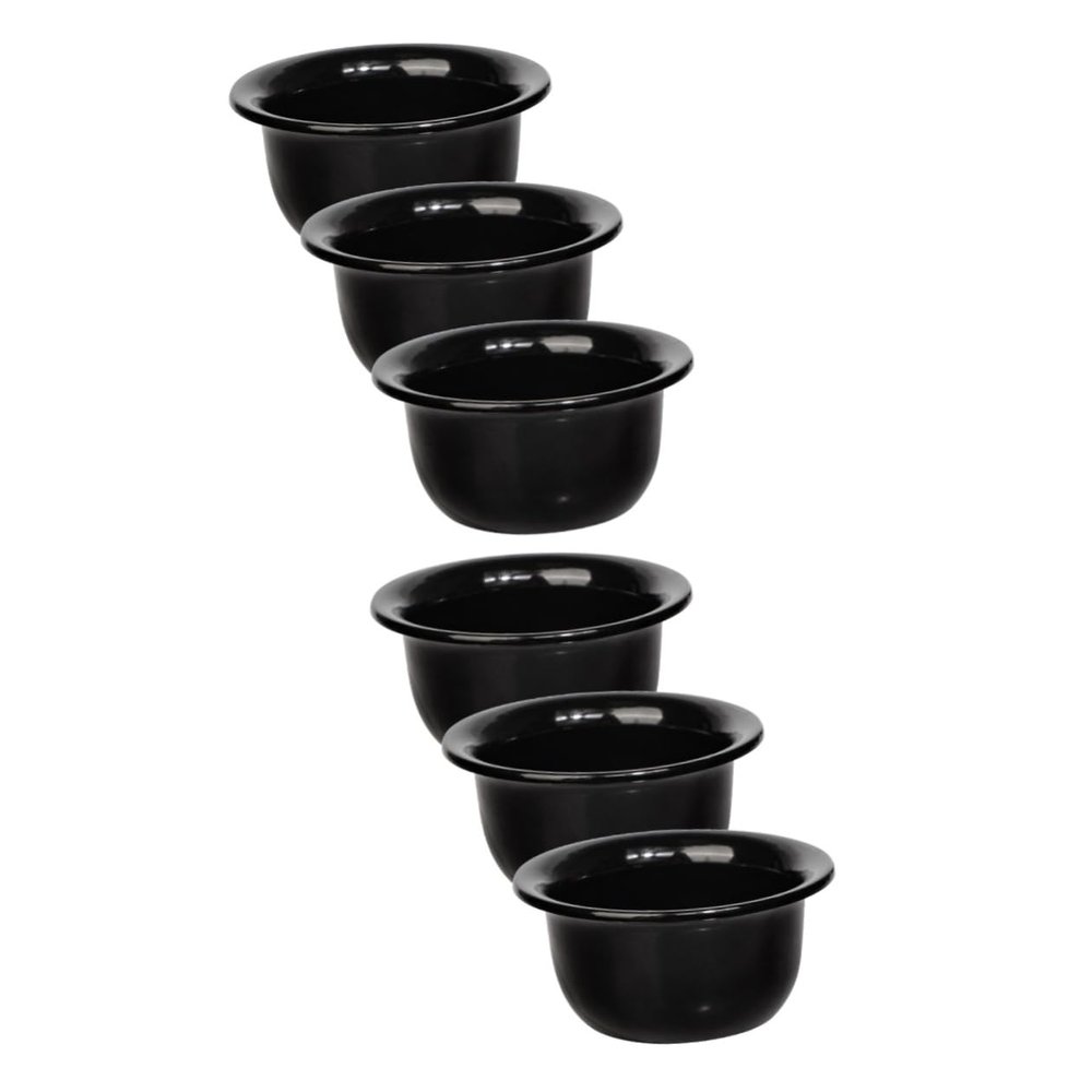 Didiseaon 2sets Men's Shaving Bowl Shaving Mug Marble Soap Bowl Reusable Cup Tool 3pcs*2