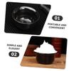 Didiseaon 2sets Men's Shaving Bowl Shaving Mug Marble Soap Bowl Reusable Cup Tool 3pcs*2 view 3