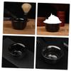 Didiseaon 2sets Men's Shaving Bowl Shaving Mug Marble Soap Bowl Reusable Cup Tool 3pcs*2 view 4