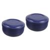 DEARMAMY 2pcs Stainless Steel Shaving Bowl for Men Multi-purpose Soap Cup for Lathering Facial Cleansing and Grooming Compact Design for Home and Travel Use view 1