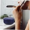 DEARMAMY 2pcs Stainless Steel Shaving Bowl for Men Multi-purpose Soap Cup for Lathering Facial Cleansing and Grooming Compact Design for Home and Travel Use view 2