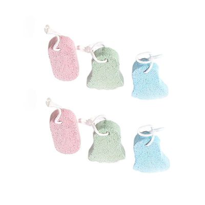 PartyKindom 6pcs Callus Sander Foot Callus Removal Pumice Stone Foot Care Exfoliating Trimmer