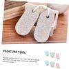 PartyKindom 6pcs Callus Sander Foot Callus Removal Pumice Stone Foot Care Exfoliating Trimmer view 3