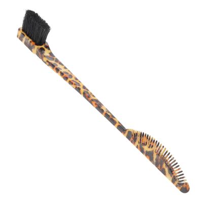 DEARMAMY Double-ended Eyebrow Brush Comb Portable Travel Applicator for Effortless Styling and Grooming Stylish Dual- Design for Eyebrows and Hair Compact Beauty Tool