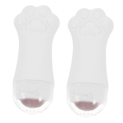 CALLARON 2pcs Shaped Face Massage Rollers Puffiness Reducing Facial Massagers for Skin Care Absorption of Serums Unique and Fun Design for Women