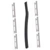 Didiseaon Eyebrow Razor Set 6x Stainless Steel Blades Small Portable Non-slip Grip for Women view 1
