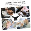 PACKOVE Comfortable Shampoo Bowl Neck Pillow Salon Neck Support Cushion for Hair Washing for Beauty Spas Salons Prevents Enhances Client Experience for All Hair view 4