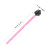 Ipetboom 100Pcs Disposable Nylon Eyelash Brushes Apple Shape Portable Makeup Tools for Eyelash Extensions and Eyebrow Grooming for Travel and Makeup Practice view 2