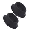 PACKOVE 2pcs Beard Shave Bowl Silicone Shaving Bowl Holder Travel Portable Men Barber Cleaning Tools for Home Travel view 1