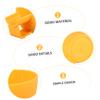 CALLARON Deep Shaving Bowl for Men Thick Plastic Shaving Soap Cup Decorative Design and Travel view 3