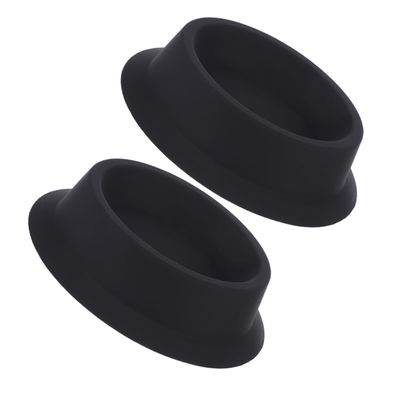Healeved 2pcs Silicone Pigment Bowl for Shaving and Hair Dyeing Barber Cup Lightweight Travel Shaving Bowl Tools
