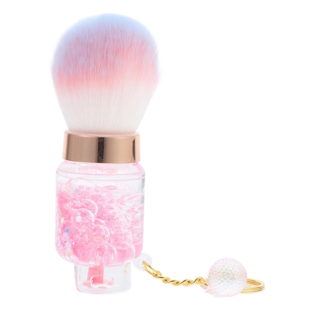 HAPINARY Nail Cleaning Brush Applicators Multi-use Makeup Tool for Manicure Lightweight Ergonomic Design Compact Powder Brush for Easy Nail Care The Go