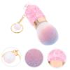 HAPINARY Nail Cleaning Brush Applicators Multi-use Makeup Tool for Manicure Lightweight Ergonomic Design Compact Powder Brush for Easy Nail Care The Go view 3