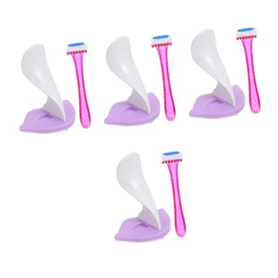 Beaupretty 4sets Women Shaving Stencil Multifunctional Hair Trimmer Tool Styling Templates for Precise Grooming Easy Use for Beginners Design for Intimate Hair Removal
