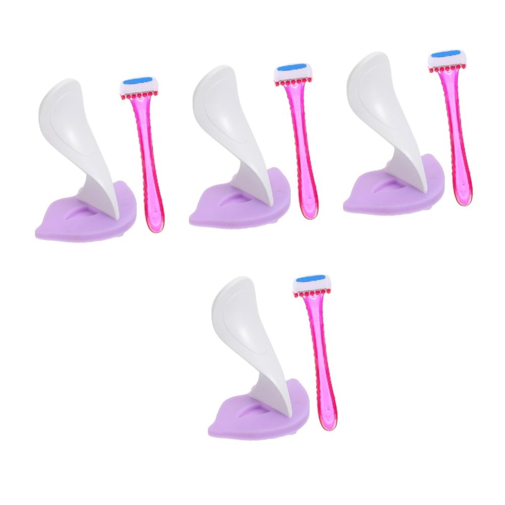 Beaupretty 4sets Women Shaving Stencil Multifunctional Hair Trimmer Tool Styling Templates for Precise Grooming Easy Use for Beginners Design for Intimate Hair Removal