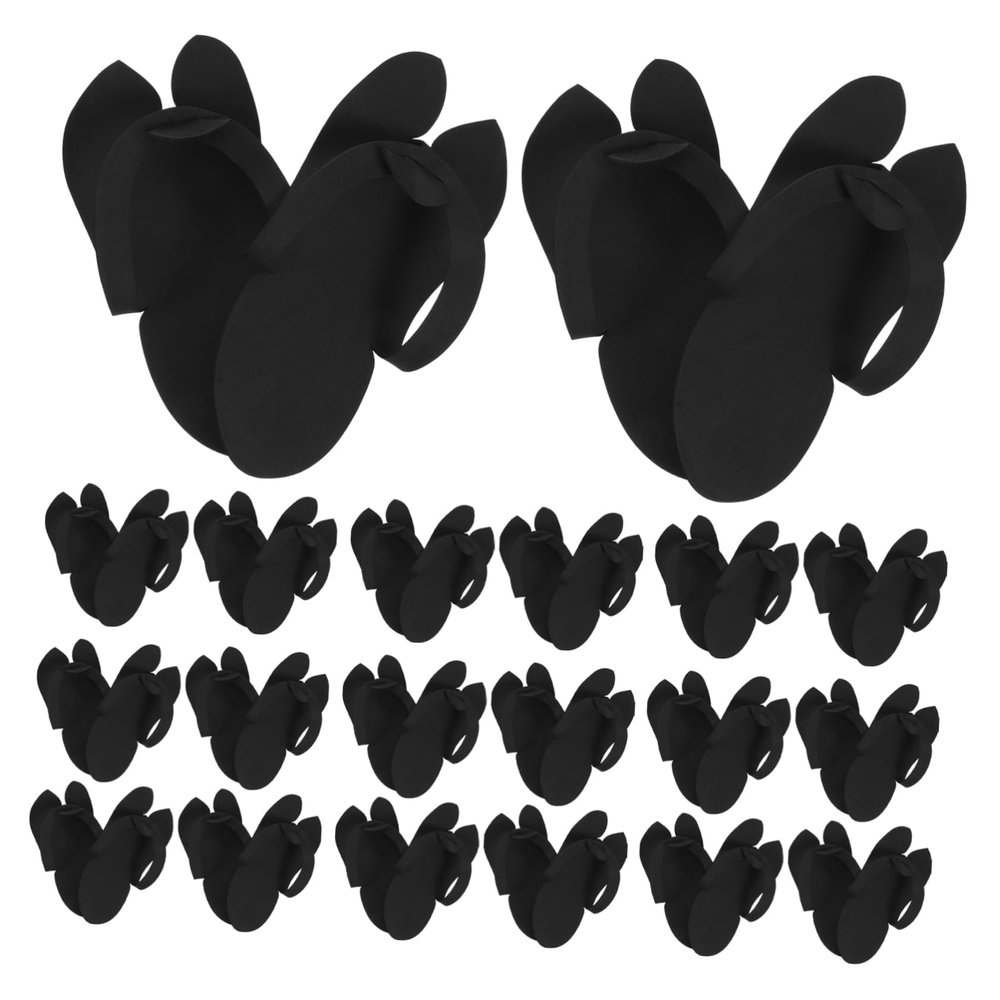 Ipetboom 48 Pairs Disposable EVA Spa Slippers with Anti-skid Thong Sandals