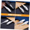 BESPORTBLE 2pcs Goose Chicken Plume Tweezers Clamp Reusable Kitchen Tweezers Easy Hair Removal Tool view 4