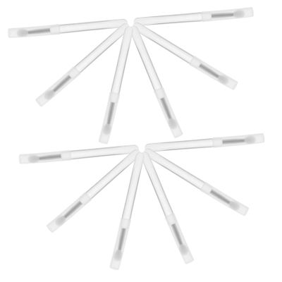 HAPINARY 10pcs Reusable Lip Brush Set Covers Silicone Lip Applicators Scrub Brush Makeup Applicator Gloss Wand Mask for Balm Versatile Use Easy Cleaning
