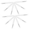 HAPINARY 10pcs Reusable Lip Brush Set Covers Silicone Lip Applicators Scrub Brush Makeup Applicator Gloss Wand Mask for Balm Versatile Use Easy Cleaning view 1