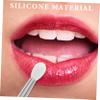 HAPINARY 10pcs Reusable Lip Brush Set Covers Silicone Lip Applicators Scrub Brush Makeup Applicator Gloss Wand Mask for Balm Versatile Use Easy Cleaning view 3