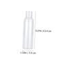 Baluue 6pcs Bathroom Accessories Flip Top Liquid Soap Bottles Refillable Plastic Travel Toiletries view 2