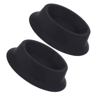 TOVINANNA 2pcs Hair Dyeing Bowl Silicone Shaving Tool Bowl for Barber Salon Grooming Travel Home Hair Treatment
