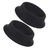 TOVINANNA 2pcs Hair Dyeing Bowl Silicone Shaving Tool Bowl for Barber Salon Grooming Travel Home Hair Treatment view 1