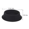 TOVINANNA 2pcs Hair Dyeing Bowl Silicone Shaving Tool Bowl for Barber Salon Grooming Travel Home Hair Treatment view 2