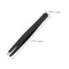 DEARMAMY 4pcs Ergonomic Eyebrow Tweezers Kit for Hair Removal Tweezers for Precision for Travel view 2