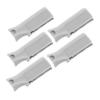 Vaguelly 5pcs Eyebrow Razor Replacement Heads Compatible Shaving Machines Hair Removal Facial Trimmer Easy to Maintain view 1