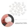Beaupretty 4packs Cotton Balls Nail Cleaning Cotton Balls Strong Absorption for Nail Care view 4