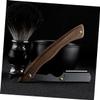 Beaupretty Stainless Steel Foldable Shaver Holder for Men  Retro Style Razor Stand Beard Trimming Tool for Grooming and Shaving Needs view 2