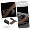 Beaupretty Stainless Steel Foldable Shaver Holder for Men  Retro Style Razor Stand Beard Trimming Tool for Grooming and Shaving Needs view 3