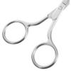 PartyKindom 2pcs Portable Stainless Steel Eyebrow Grooming Scissors Multi-function Nose Hair Trimming Tools for Easy Travel and Precise Facial Hair Grooming view 3