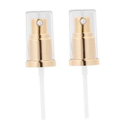 2Pcs Foundation Bottle Pump Head Replacement Plastic Dispensing