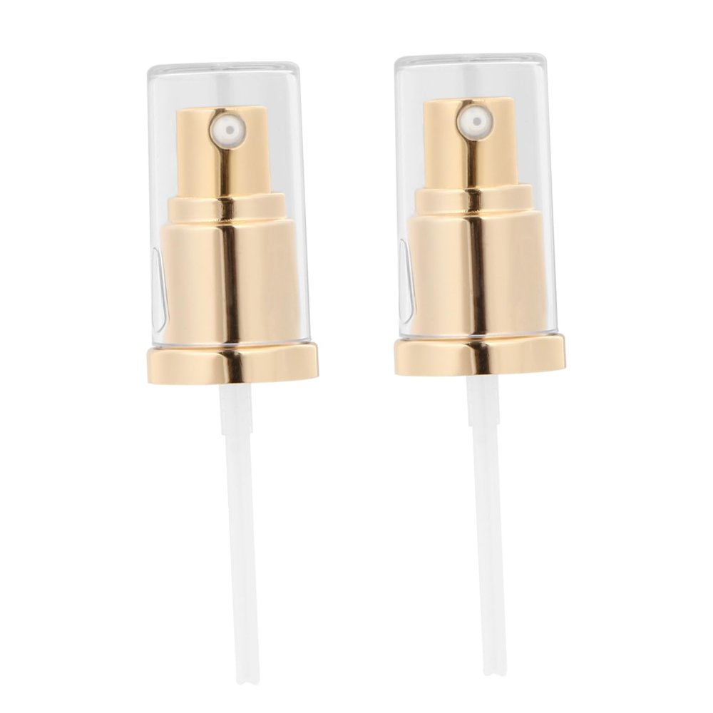 2Pcs Foundation Bottle Pump Head Replacement Plastic Dispensing