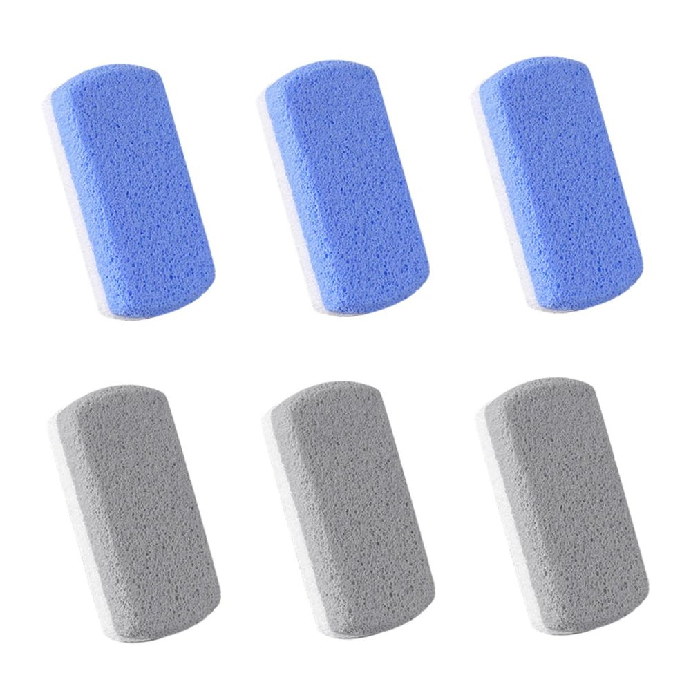 PartyKindom 6pcs Pumice Stone Foot Scrubber Callus Remover Exfoliating Trimmer Pedicure Sole