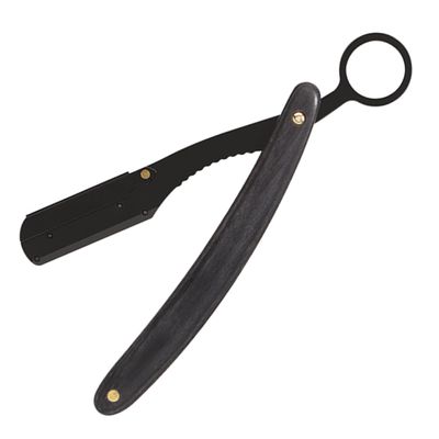 PartyKindom Beard Shaving Razor with Handle Classic Manual Razor for Men for Barbers and Personal Use Comfortable Grip for Smooth Shaving