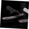 PartyKindom Beard Shaving Razor with Handle Classic Manual Razor for Men for Barbers and Personal Use Comfortable Grip for Smooth Shaving view 4