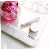 Happyyami Double-ended Makeup Brush Spoolie Concealer for Eyebrow Grooming Portable Soft Bristle Design for Go and Perfecting Your Look view 4