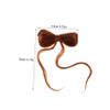 Baluue Bowknot Hair Clips for Women Elegant Synthetic Hair Buns for Traditional Styles for Girls and Ladies view 2