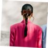Baluue Bowknot Hair Clips for Women Elegant Synthetic Hair Buns for Traditional Styles for Girls and Ladies view 4