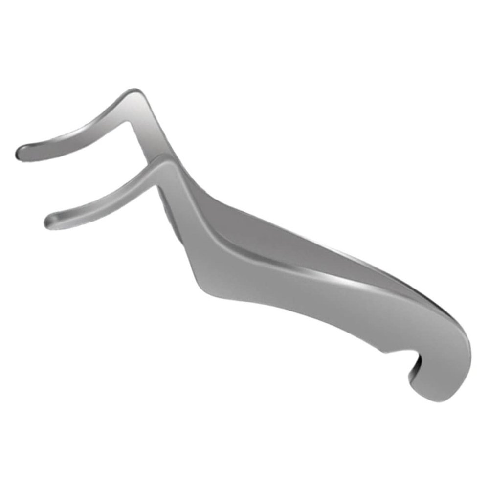 VICASKY Stainless Steel Lash Tweezer Ergonomic Professional Eyelash Grafting Tool for Easy Application of False Lashes for Everyday Use