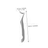 VICASKY Stainless Steel Lash Tweezer Ergonomic Professional Eyelash Grafting Tool for Easy Application of False Lashes for Everyday Use view 2