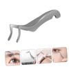 VICASKY Stainless Steel Lash Tweezer Ergonomic Professional Eyelash Grafting Tool for Easy Application of False Lashes for Everyday Use view 3