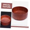 CALLARON Wooden Shaving Bowl for Men Retro Design Ergonomic Shave Cup for Easy Lathering Capacity Shaving Tool view 3
