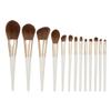 13pcs Wooden Handle Makeup Brush Set Beauty Tools Loose Powder Brush Foundation Brush view 1