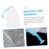 CALLARON Foam Net for Facial 8pcs Face Net Exfoliating Meshes Soap Saver Pouches Soap Foaming Bags view 3
