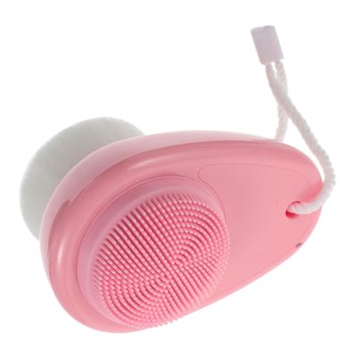 NOLITOY Manual Face Cleansing Tool Dual Sided Silicone Brush for Deep Cleaning Exfoliating Skin Care Brush for Women Men